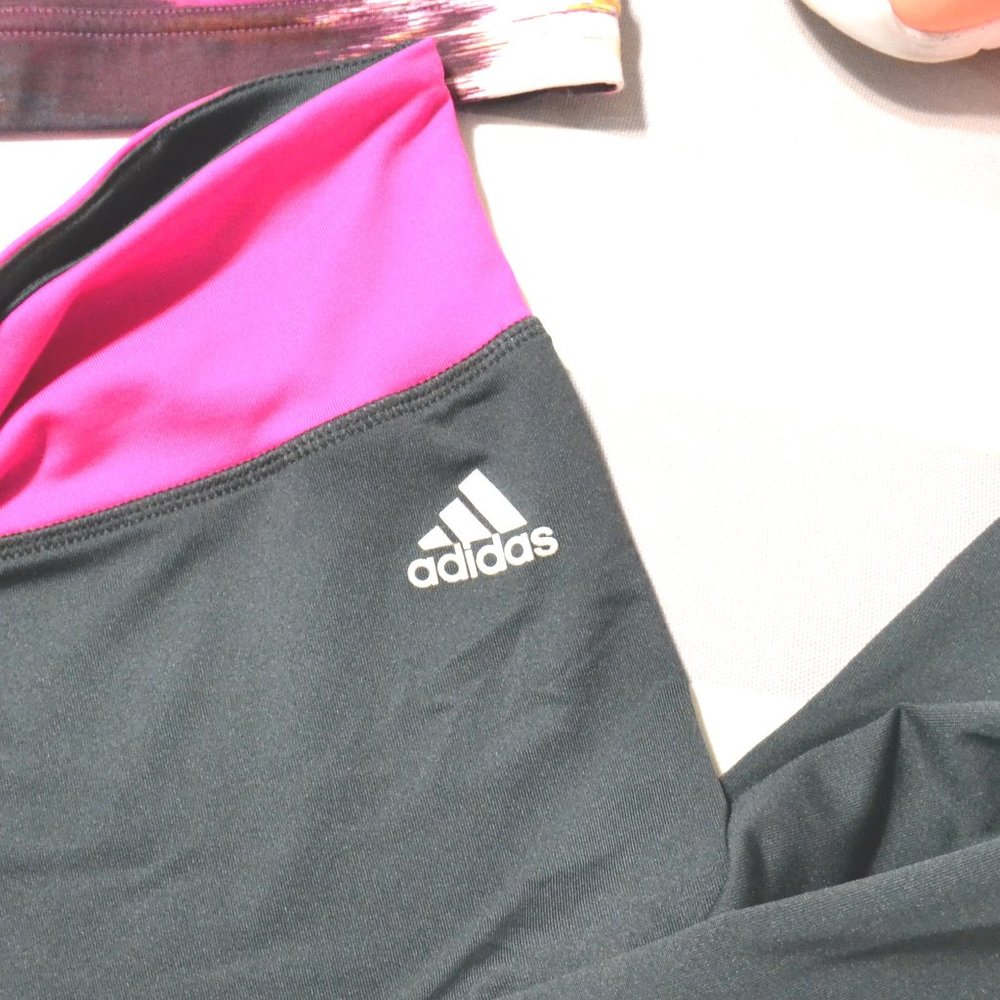 Adidas Climate Gym Workout Leggings Pants - Picture 2 of 3